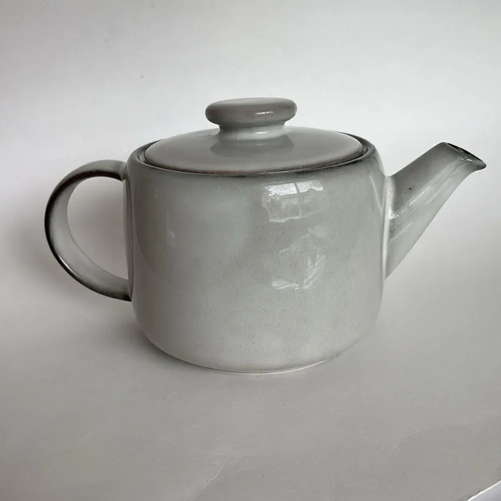 IKEA Gladelig Gray Teapot Stoneware